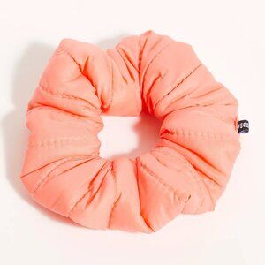 Free People Sports Puffer Scrunchie - (Coral) NWT
